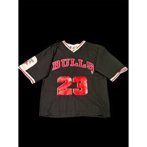 Vintage Chicago Bulls #23 Michael Jordan Black Jersey Tee